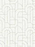 Integrity Arched Outlines fabric in light green color - pattern number 4146-27220 - by A Street Prints in the Harmony collection