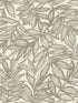 Rhythmic Leaf wallpaper in taupe color - pattern number 4146-27233 - by A Street Prints in the Harmony collection