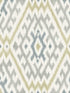 Solola Ikat wallpaper in chartreuse color - pattern number 4146-27235 - by A Street Prints in the Harmony collection