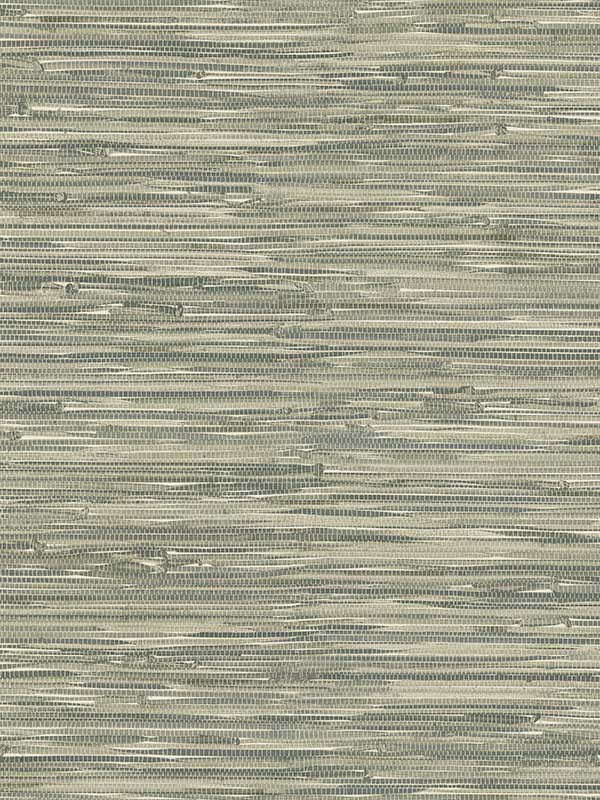 Exhale Woven Faux Grasscloth wallpaper in moss color - pattern number 4146-27261 - by A Street Prints in the Harmony collection