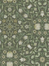 No 1 Holland Park Floral fabric in green color - pattern number 4153-82008 - by A Street Prints in the Hidden Treasures Volume 1 collection