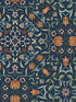 No 1 Holland Park Floral fabric in dark blue color - pattern number 4153-82010 - by A Street Prints in the Hidden Treasures Volume 1 collection