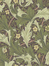 Granville Leafy Vine fabric in plum color - pattern number 4153-82013 - by A Street Prints in the Hidden Treasures Volume 1 collection