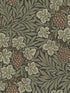 Vine Woodland Fruits fabric in dark green color - pattern number 4153-82020 - by A Street Prints in the Hidden Treasures Volume 1 collection