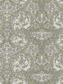 African Marigold Floral wallpaper in green color - pattern number 4153-82023 - by A Street Prints in the Hidden Treasures Volume 1 collection