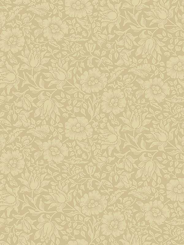 Mallow Floral Vine wallpaper in butter color - pattern number 4153-82039 - by A Street Prints in the Hidden Treasures Volume 1 collection