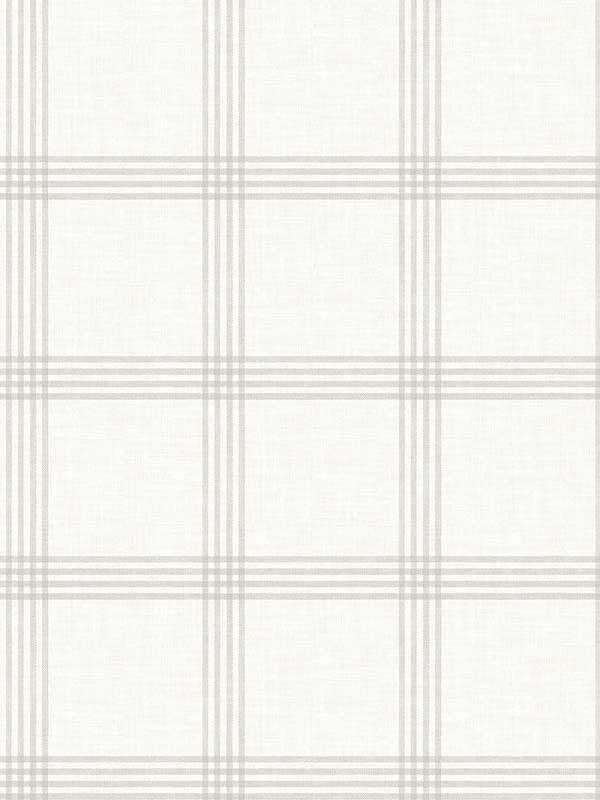 Twain Plaid fabric in light grey color - pattern number 4134-26994 - by Chesapeake in the Wildflower collection