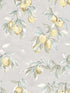 Lemonade Citrus fabric in charcoal color - pattern number 4134-72509 - by Chesapeake in the Wildflower collection