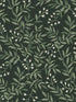 Senna Budding Vines wallpaper in evergreen color - pattern number 4134-72518 - by Chesapeake in the Wildflower collection