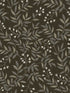Senna Budding Vines wallpaper in black color - pattern number 4134-72519 - by Chesapeake in the Wildflower collection