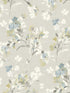 Azalea Floral Branches wallpaper in light grey color - pattern number 4134-72528 - by Chesapeake in the Wildflower collection