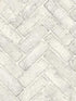 Canelle Brick Herring wallpaper in white color - pattern number 4134-72532 - by Chesapeake in the Wildflower collection