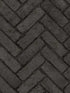 Canelle Brick Herring wallpaper in black color - pattern number 4134-72533 - by Chesapeake in the Wildflower collection