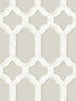 Chervil Trellis wallpaper in light grey color - pattern number 4134-72544 - by Chesapeake in the Wildflower collection