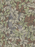 Foglie E Scimmie fabric in orange color - pattern number 123/10047.CS.0 - by Cole and Son in the Fornasetti Senza Tempo II collection