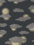 Soli E Nuvole fabric in gold silver color - pattern number 123/2008.CS.0 - by Cole and Son in the Fornasetti Senza Tempo II collection