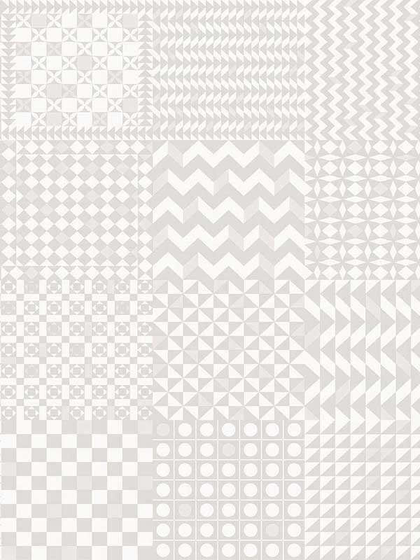 Geometrico wallpaper in mica color - pattern number 123/7037.CS.0 - by Cole and Son in the Fornasetti Senza Tempo II collection