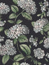 Ramo Di Ortensia fabric in charcoal color - pattern number 123/8038.CS.0 - by Cole and Son in the Fornasetti Senza Tempo II collection