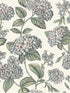 Ramo Di Ortensia wallpaper in stone color - pattern number 123/8039.CS.0 - by Cole and Son in the Fornasetti Senza Tempo II collection