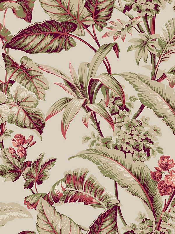 Mystic Isle fabric in taupe color - pattern number GT4501 - by Ronald Redding in the Classics collection