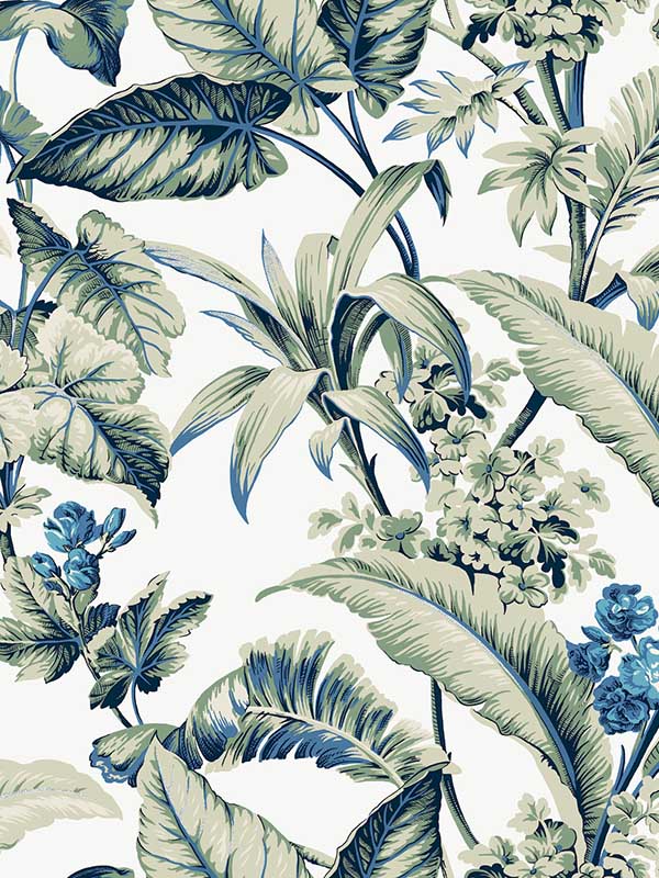 Mystic Isle fabric in multicolor color - pattern number GT4502 - by Ronald Redding in the Classics collection