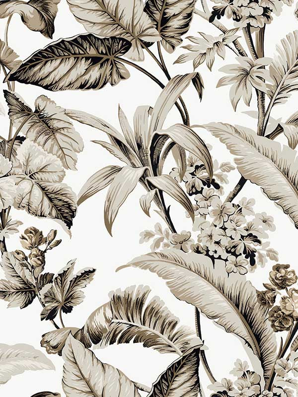 Mystic Isle fabric in neutral color - pattern number GT4503 - by Ronald Redding in the Classics collection