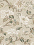 Marguerite Vine fabric in taupe color - pattern number GT4516 - by Ronald Redding in the Classics collection