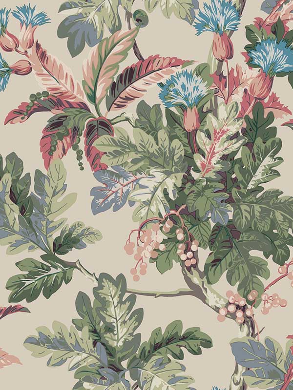 Briarwood fabric in taupe color - pattern number GT4522 - by Ronald Redding in the Classics collection
