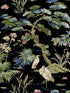 Bridgewater fabric in black color - pattern number GT4535 - by Ronald Redding in the Classics collection