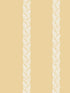 Braided Stripe wallpaper in yellow color - pattern number GT4543 - by Ronald Redding in the Classics collection