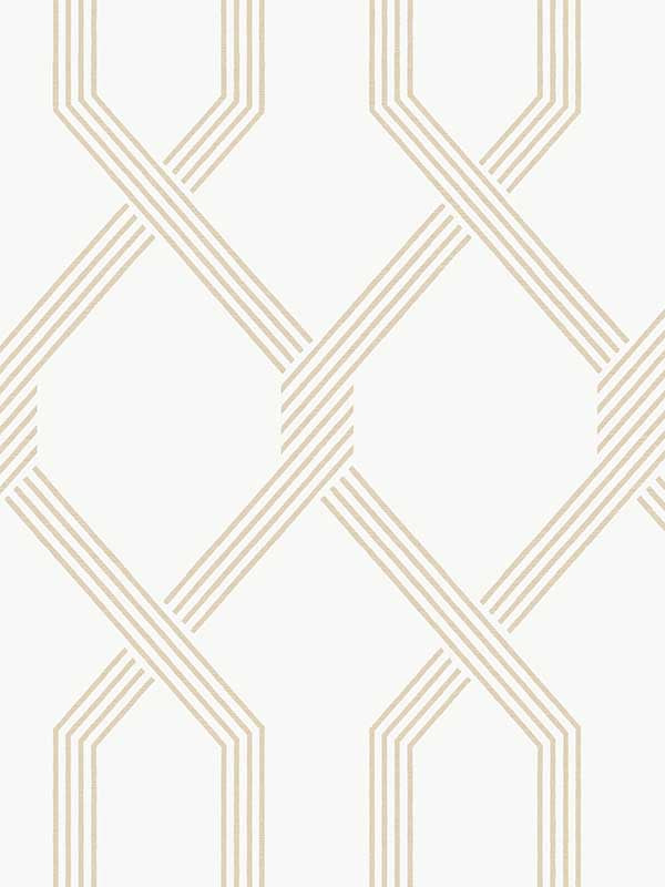 Palisade wallpaper in beige color - pattern number GT4551 - by Ronald Redding in the Classics collection