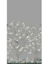 Lingering Garden mural in grey color - pattern number MU0313M - by Ronald Redding in the Classics collection