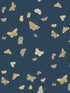 Butterfly House fabric in navy color - pattern number RF7415 - by Rifle Paper Co in the Rifle Paper Co Third Edition collection