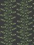 Climbing Vine fabric in black color - pattern number RF7422 - by Rifle Paper Co in the Rifle Paper Co Third Edition collection