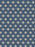 Emma fabric in navy color - pattern number RF7441 - by Rifle Paper Co in the Rifle Paper Co Third Edition collection