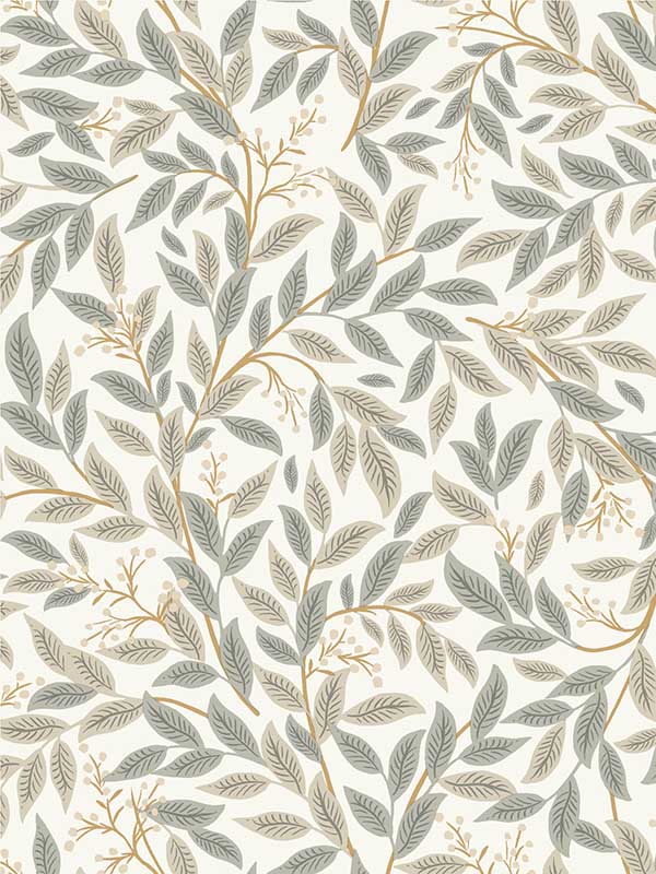 Willowberry fabric in linen color - pattern number RF7463 - by Rifle Paper Co in the Rifle Paper Co Third Edition collection