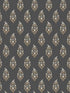 Paisley wallpaper in black color - pattern number RF7472 - by Rifle Paper Co in the Rifle Paper Co Third Edition collection