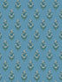 Paisley wallpaper in blue color - pattern number RF7473 - by Rifle Paper Co in the Rifle Paper Co Third Edition collection