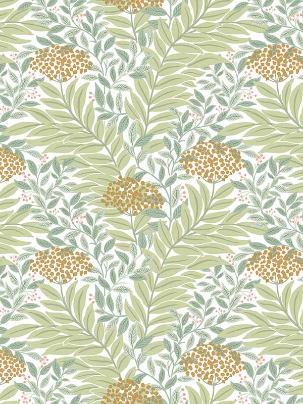 Highgrove wallpaper in white color - pattern number RF7501 - by Rifle Paper Co in the Rifle Paper Co Third Edition collection