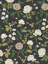Roses wallpaper in black color - pattern number RF7542 - by Rifle Paper Co in the Rifle Paper Co Third Edition collection