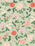 Roses wallpaper in mint color - pattern number RF7545 - by Rifle Paper Co in the Rifle Paper Co Third Edition collection