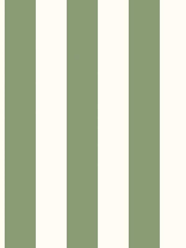 Awning Stripe fabric in green color - pattern number G45401 - by Galerie in the Smart Stripes 3 collection