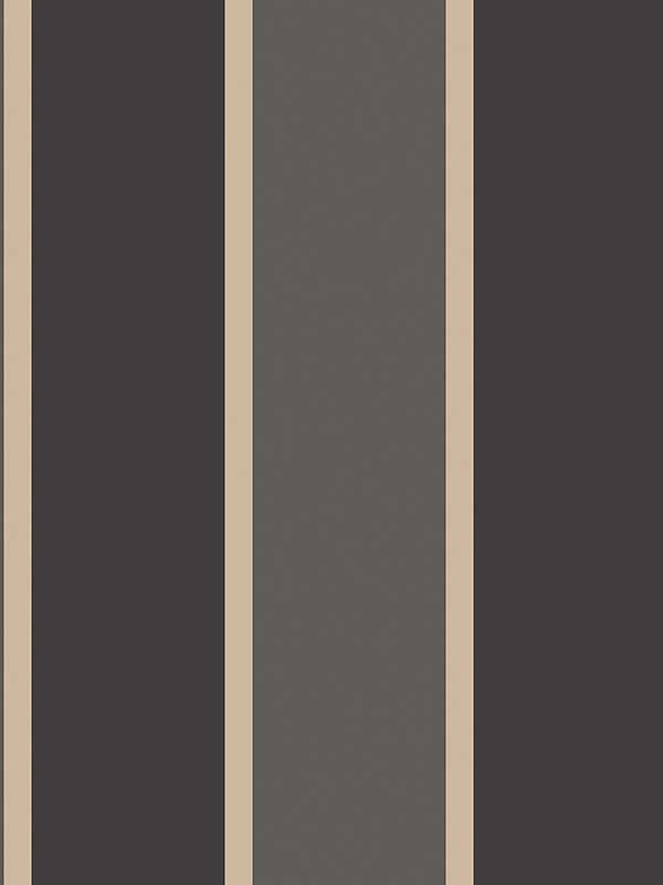 Formal Stripe fabric in black color - pattern number G67544 - by Galerie in the Smart Stripes 3 collection