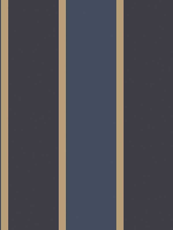 Formal Stripe fabric in black color - pattern number G67545 - by Galerie in the Smart Stripes 3 collection
