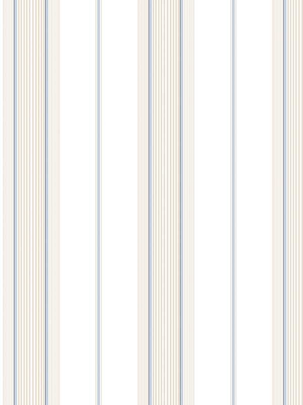 Slim Stripe wallpaper in blue color - pattern number G67573 - by Galerie in the Smart Stripes 3 collection