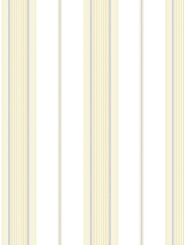 Slim Stripe wallpaper in yellow color - pattern number G67578 - by Galerie in the Smart Stripes 3 collection