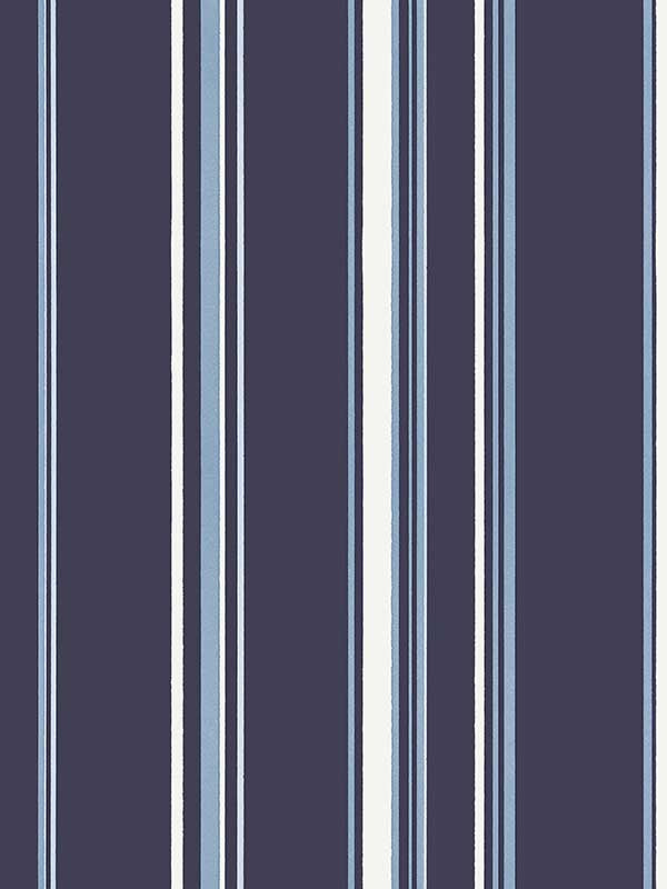 Casual Stripe wallpaper in blue color - pattern number G68056 - by Galerie in the Smart Stripes 3 collection