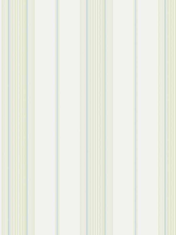 Slim Stripe wallpaper in green color - pattern number G68073 - by Galerie in the Smart Stripes 3 collection