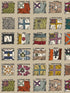 Naval Ensigns fabric in red plum color - pattern number FG099.V54.0 - by Mulberry Home in the Icons Wallpaper collection