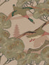 Grand Flying Ducks fabric in plaster color - pattern number FG102.H150.0 - by Mulberry Home in the Icons Wallpaper collection
